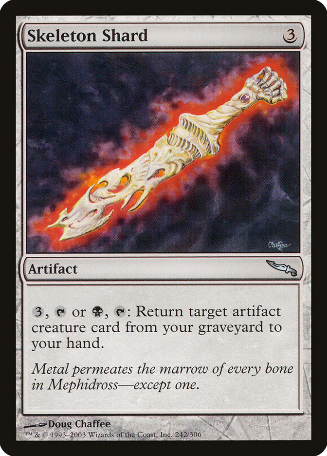 Skeleton Shard [Mirrodin] Magic: The Gathering