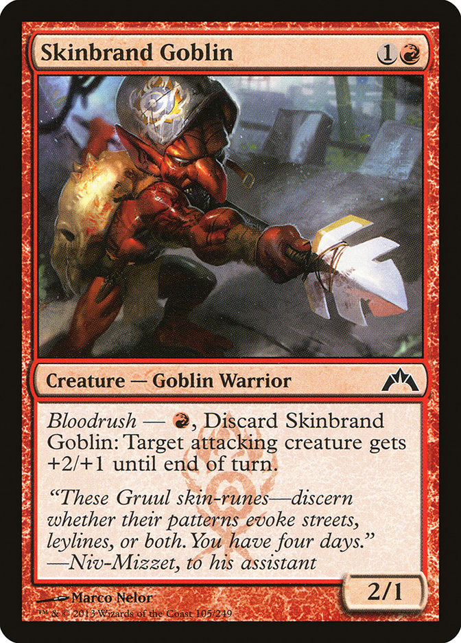 Skinbrand Goblin [Gatecrash] Magic: The Gathering