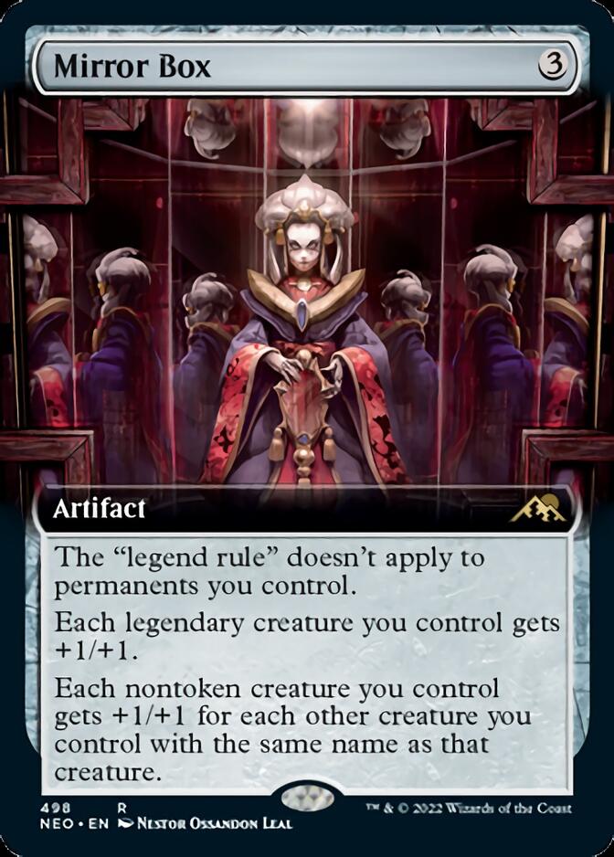 Mirror Box (Extended Art) [Kamigawa: Neon Dynasty] Magic: The Gathering