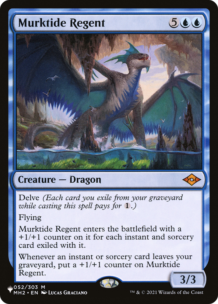 Murktide Regent [The List] Magic: The Gathering