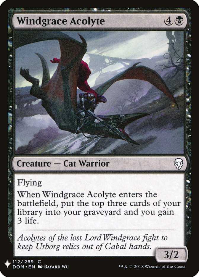 Windgrace Acolyte [Mystery Booster] Magic: The Gathering