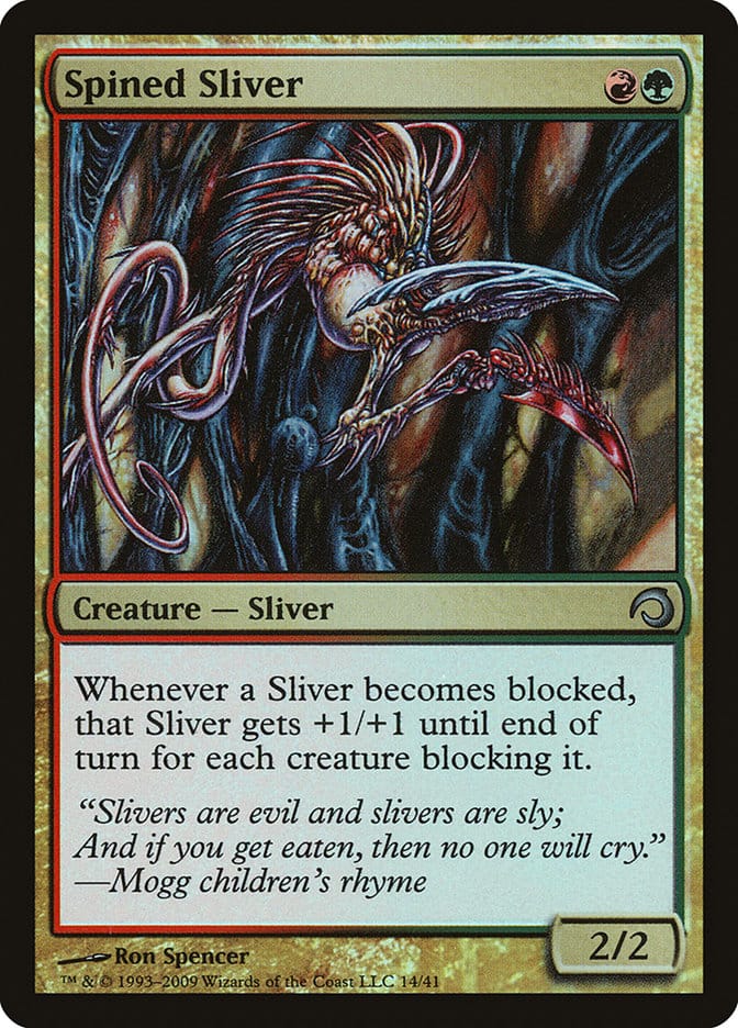 Spined Sliver [Premium Deck Series: Slivers] Magic: The Gathering