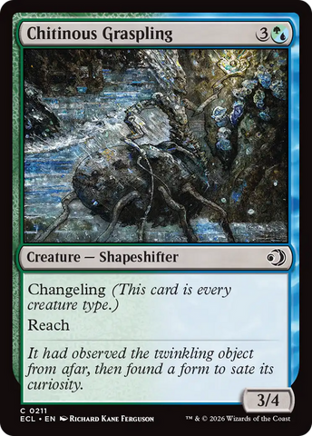 Chitinous Graspling [Lorwyn Eclipsed] Magic: The Gathering