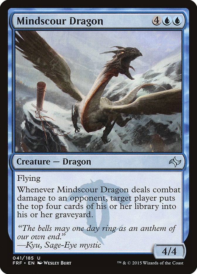 Mindscour Dragon [Fate Reforged] Magic: The Gathering