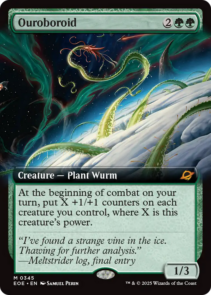 Ouroboroid (Extended Art) [Edge of Eternities] Magic: The Gathering
