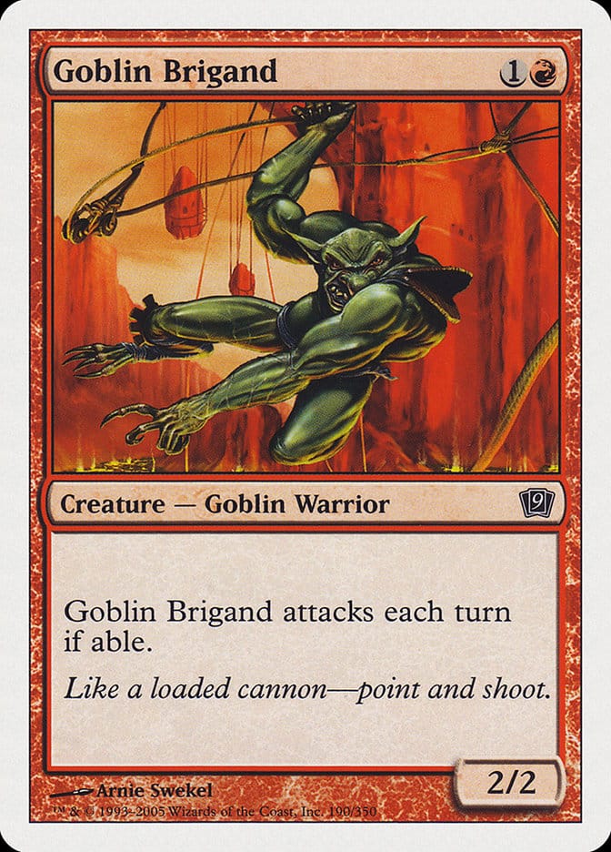 Goblin Brigand [Ninth Edition] Magic: The Gathering