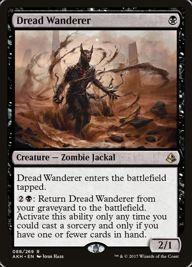 Dread Wanderer [Amonkhet] Magic: The Gathering