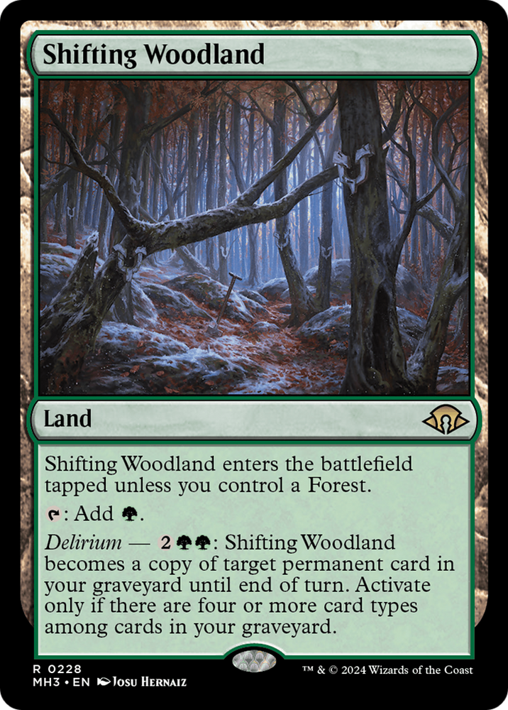Shifting Woodland [Modern Horizons 3] Magic: The Gathering