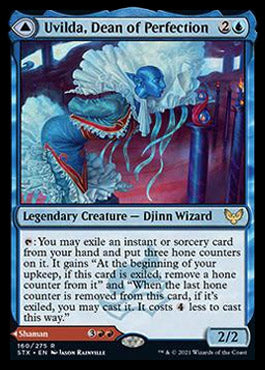 Uvilda, Dean of Perfection // Nassari, Dean of Expression [Strixhaven: School of Mages] Magic: The Gathering