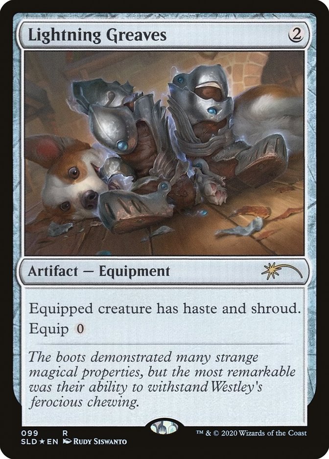 Lightning Greaves [Secret Lair Drop Series] Magic: The Gathering