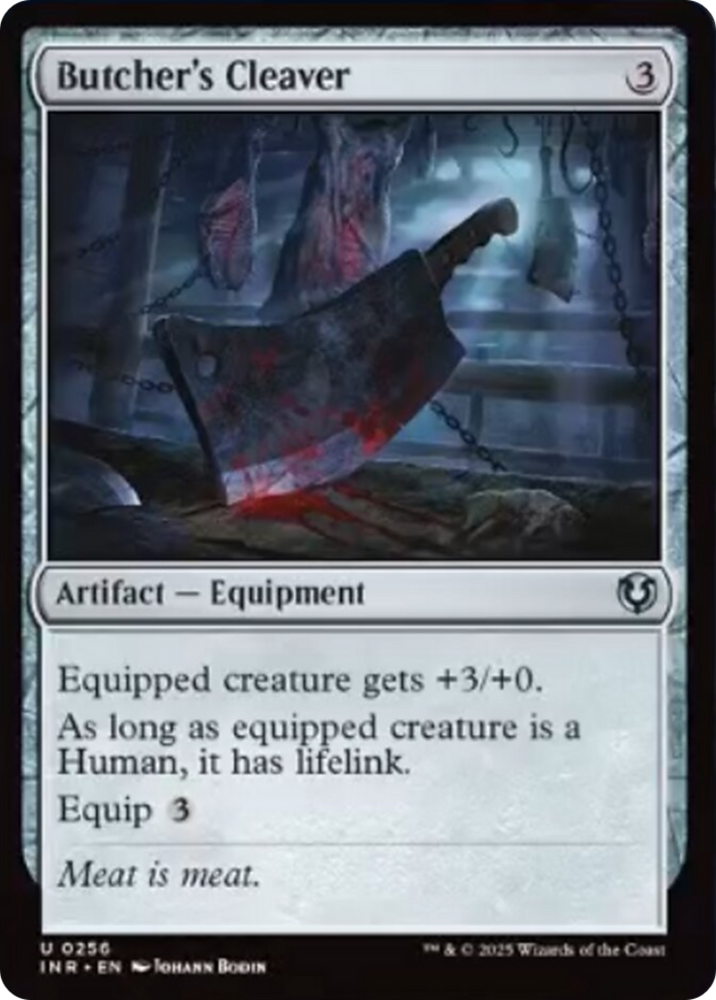 Butcher's Cleaver [Innistrad Remastered] Magic: The Gathering