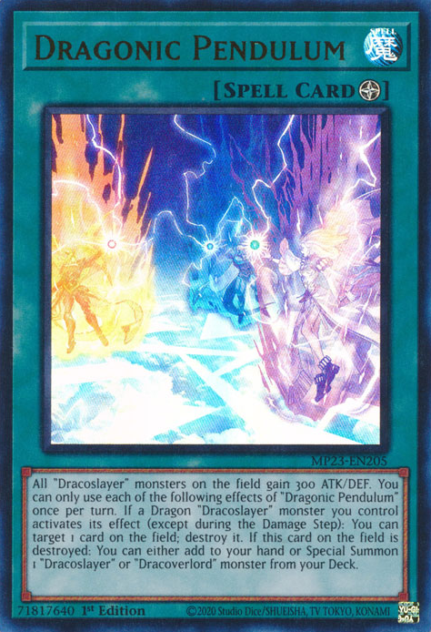 Dragonic Pendulum [MP23-EN205] Ultra Rare - Yugioh Cards For Your TCG Needs!