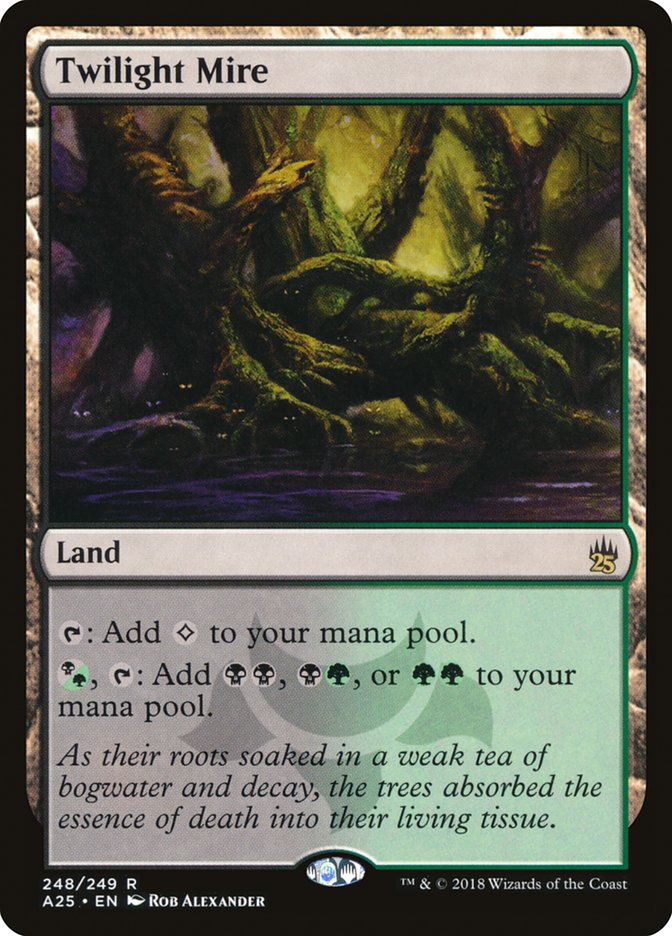 Twilight Mire [Masters 25] Magic: The Gathering