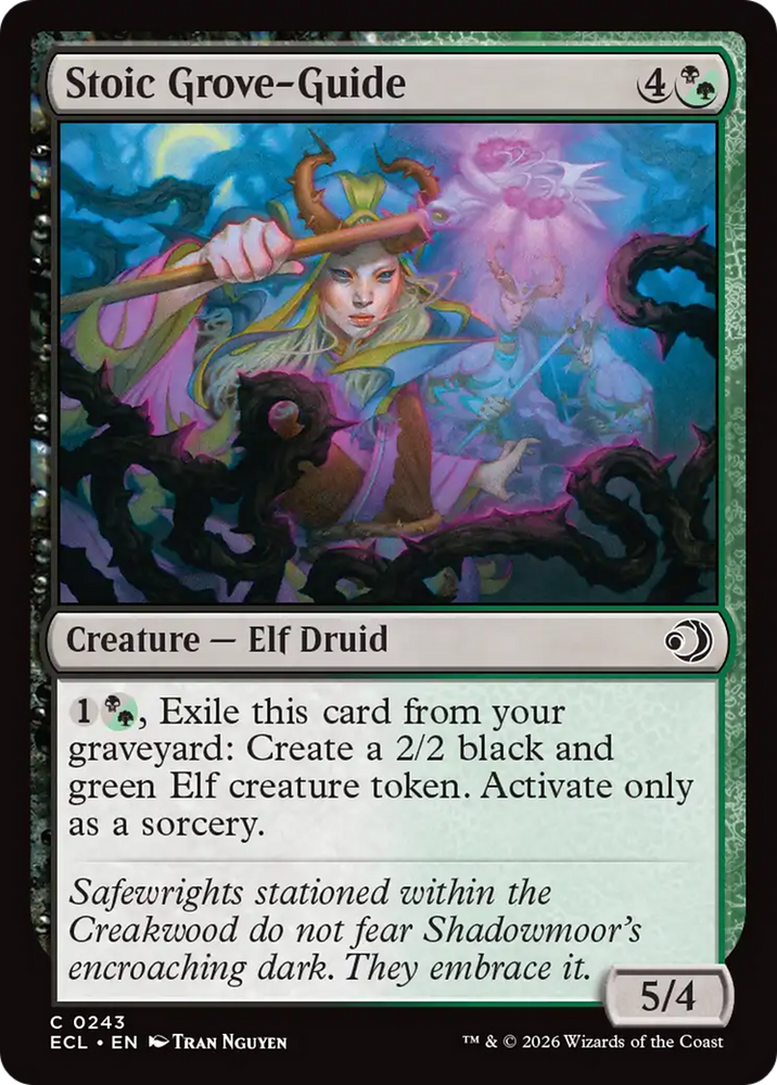 Stoic Grove-Guide [Lorwyn Eclipsed] Magic: The Gathering