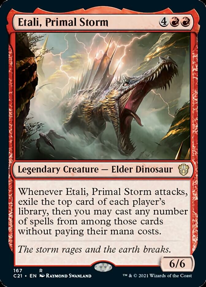 Etali, Primal Storm [Commander 2021] Magic: The Gathering