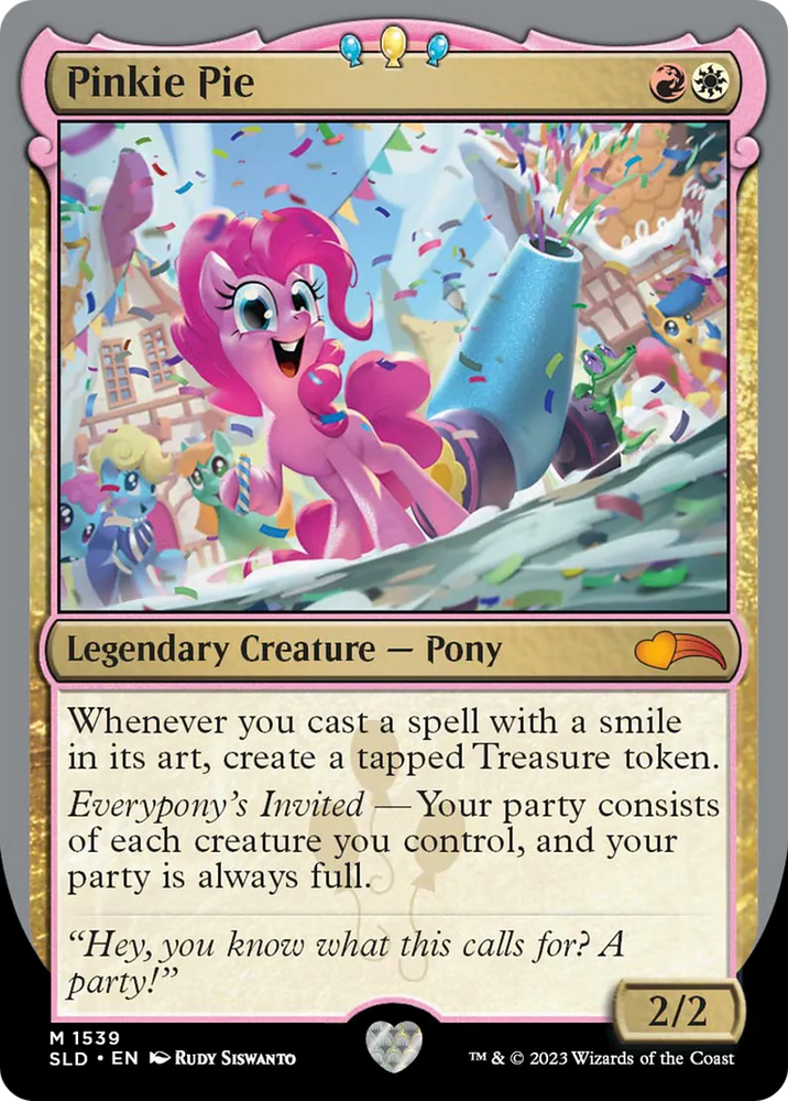 Pinkie Pie [Secret Lair Drop Series] Magic: The Gathering
