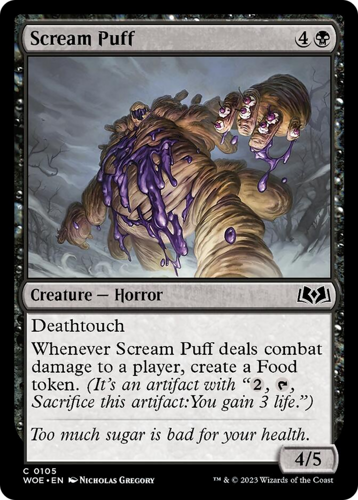 Scream Puff [Wilds of Eldraine] Magic: The Gathering