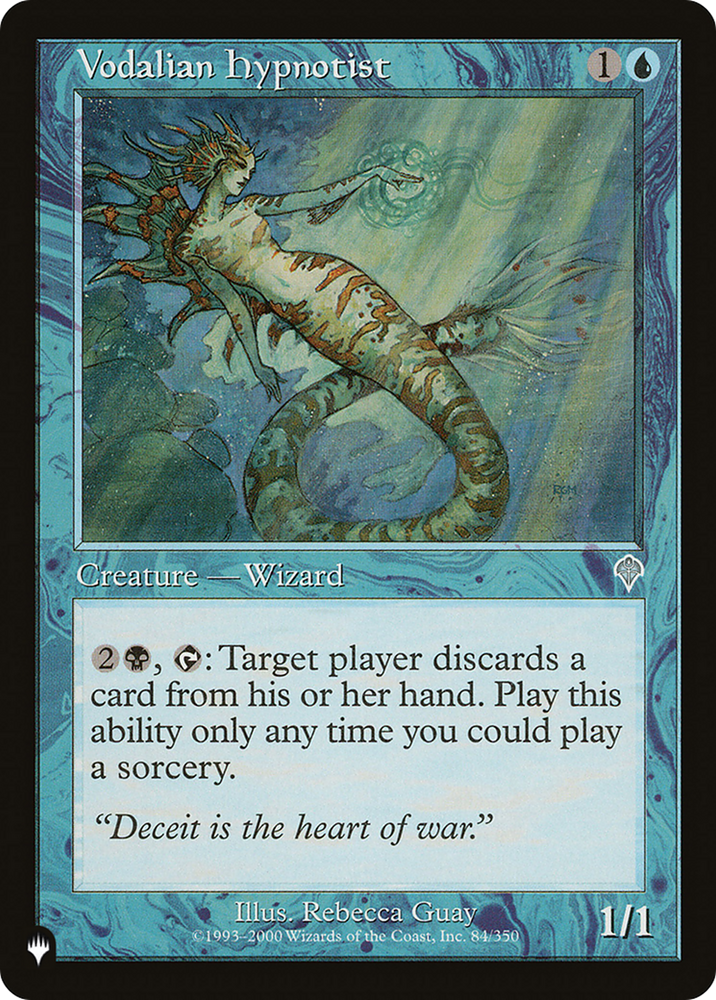 Vodalian Hypnotist [The List] Magic: The Gathering