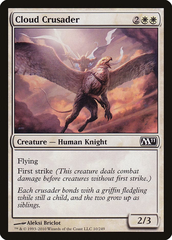 Cloud Crusader [Magic 2011] Magic: The Gathering