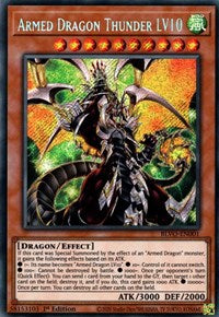 Armed Dragon Thunder LV10 [BLVO-EN001] Secret Rare - Yugioh Cards For Your TCG Needs!
