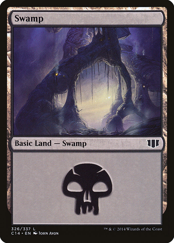 Swamp (326) [Commander 2014] Magic: The Gathering