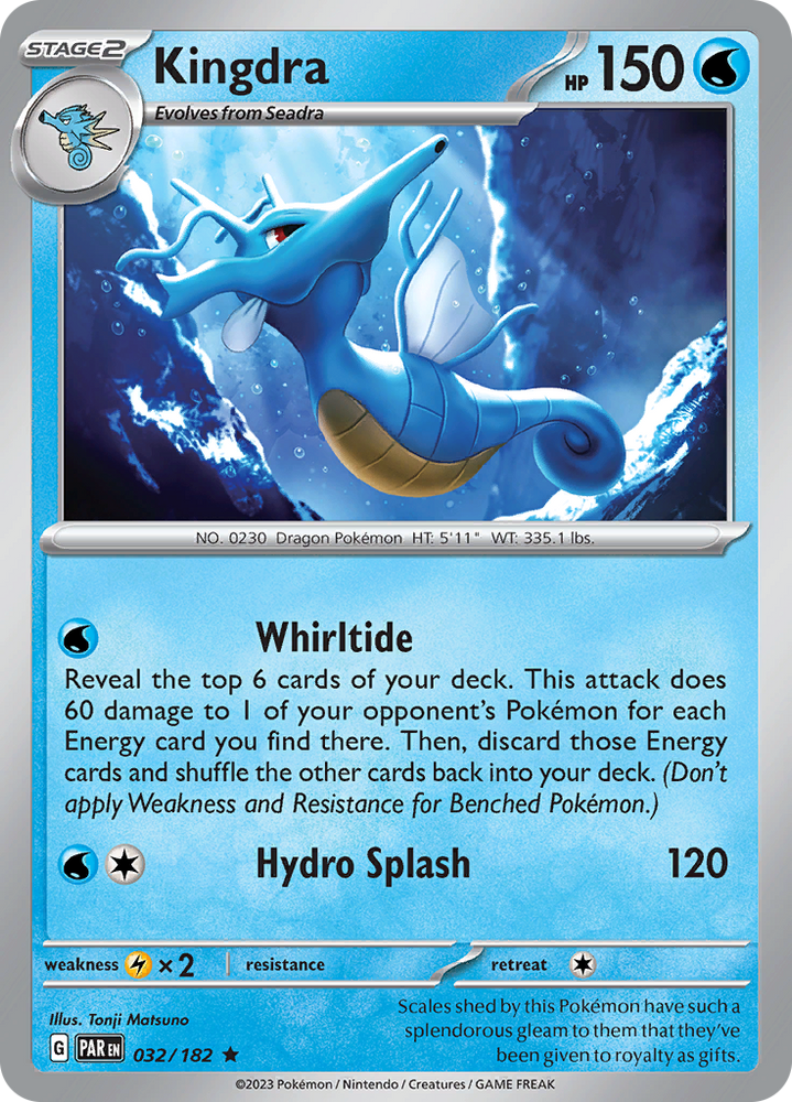 Kingdra (032/182) [Scarlet & Violet: Paradox Rift] Pokémon