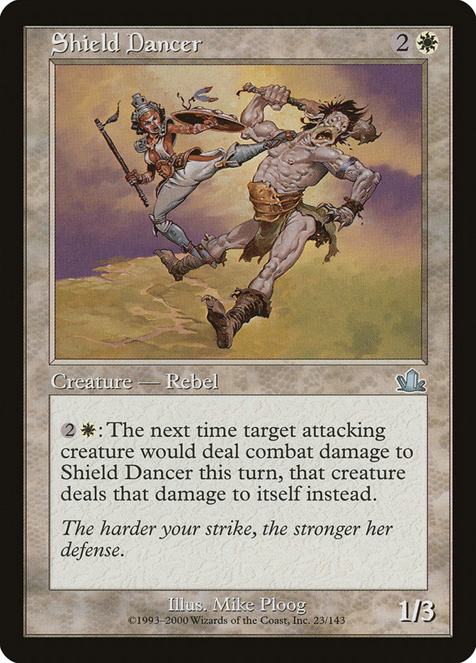 Shield Dancer [Prophecy] Magic: The Gathering