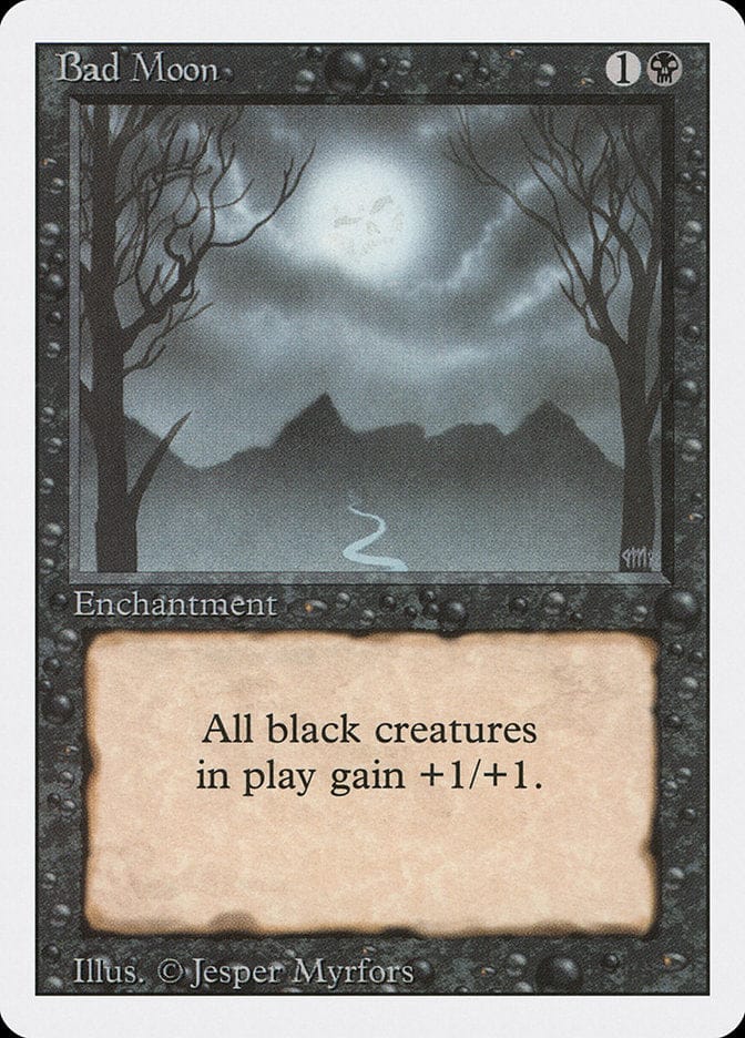Bad Moon [Revised Edition] Magic: The Gathering