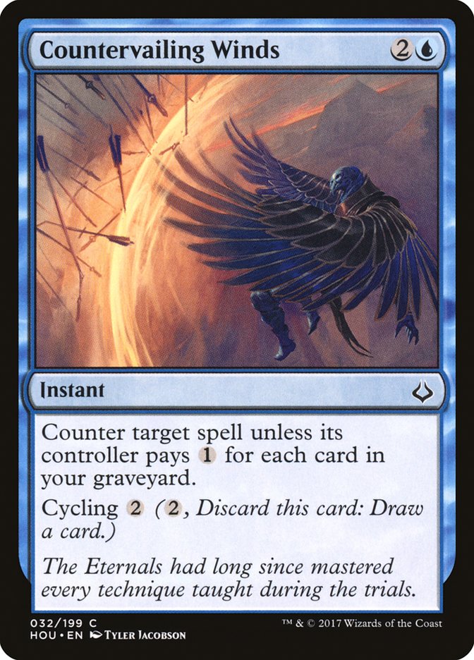 Countervailing Winds [Hour of Devastation] Magic: The Gathering