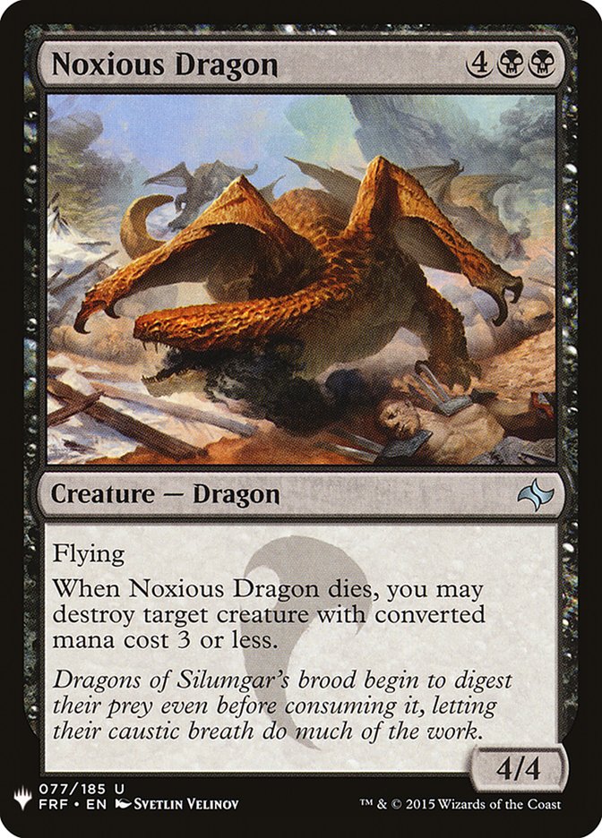 Noxious Dragon [Mystery Booster] Magic: The Gathering