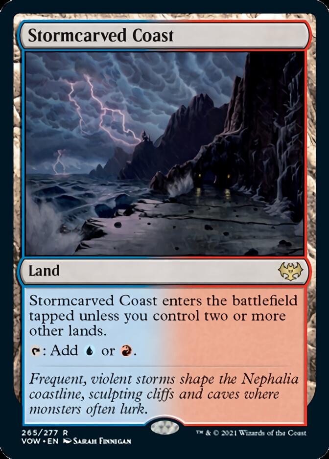 Stormcarved Coast [Innistrad: Crimson Vow] Magic: The Gathering