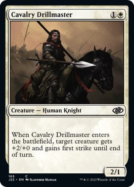 Cavalry Drillmaster [Jumpstart 2022] Magic: The Gathering