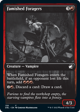 Famished Foragers [Innistrad: Double Feature] Magic: The Gathering