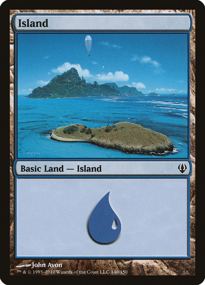 Island (140) [Archenemy] Magic: The Gathering