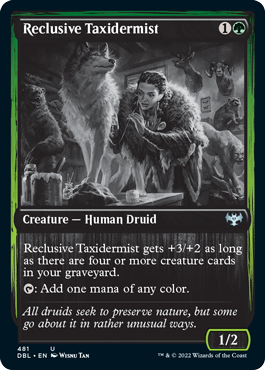 Reclusive Taxidermist [Innistrad: Double Feature] Magic: The Gathering