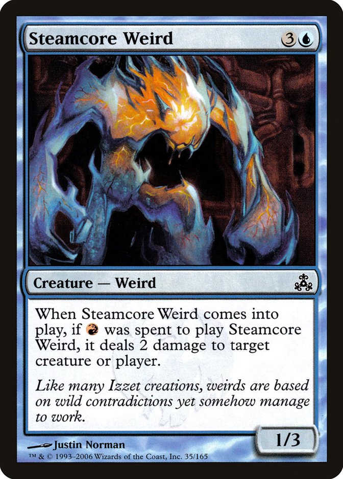 Steamcore Weird [Guildpact] Magic: The Gathering