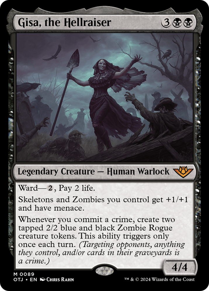 Gisa, the Hellraiser [Outlaws of Thunder Junction] Magic: The Gathering