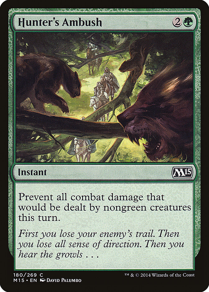 Hunter's Ambush [Magic 2015] Magic: The Gathering