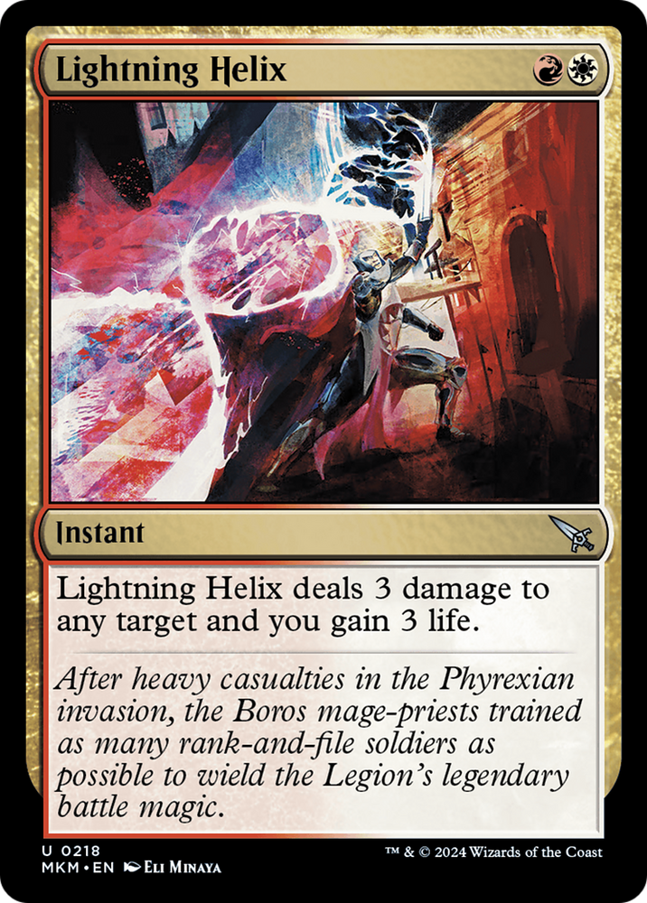 Lightning Helix [Murders at Karlov Manor] Magic: The Gathering