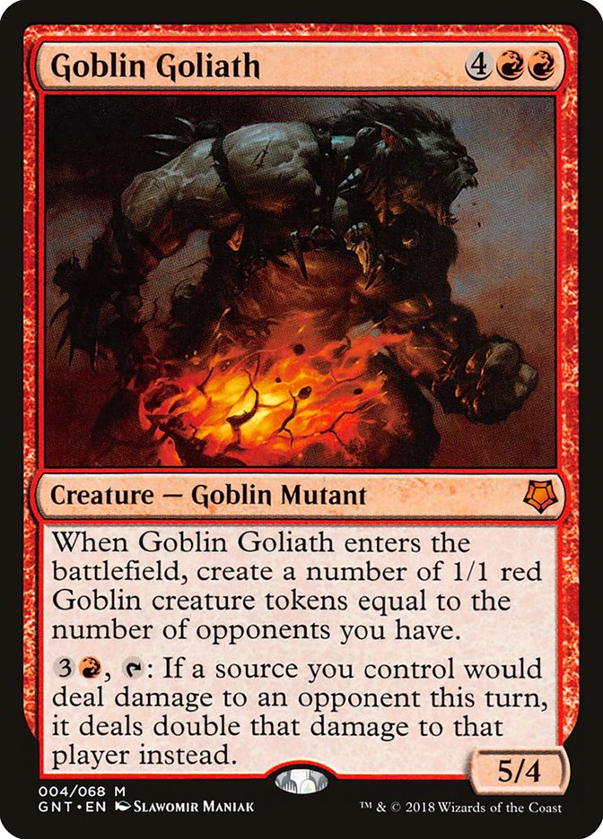 Goblin Goliath [Game Night 2018] Magic: The Gathering