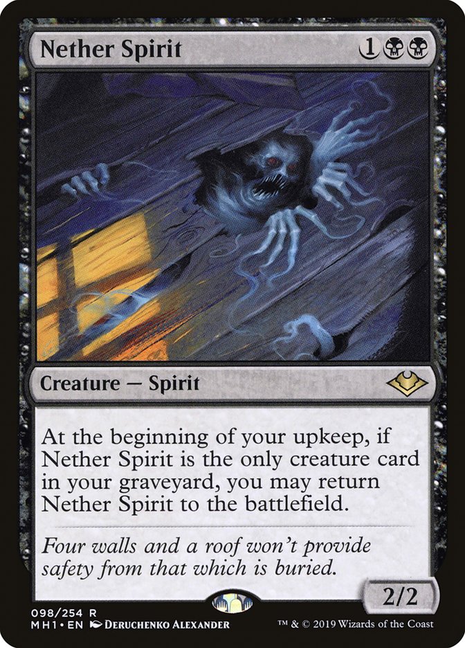 Nether Spirit [Modern Horizons] Magic: The Gathering