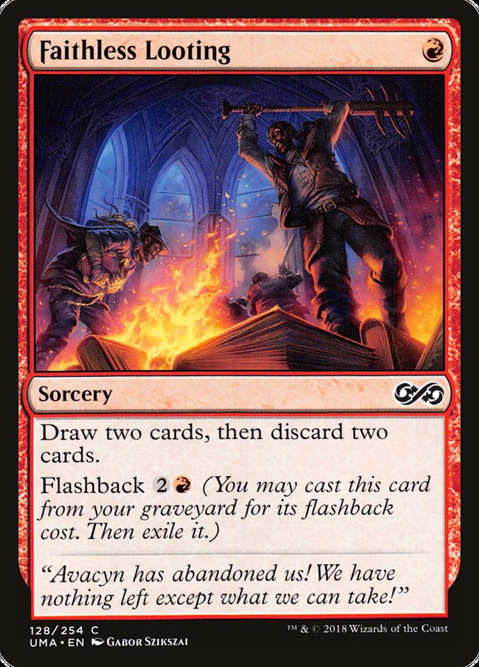 Faithless Looting [Ultimate Masters] Magic: The Gathering
