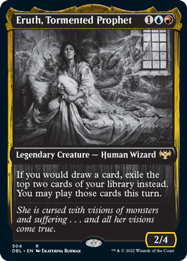 Eruth, Tormented Prophet [Innistrad: Double Feature] Magic: The Gathering
