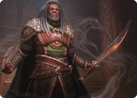 Theoden, King of Rohan Art Card [The Lord of the Rings: Tales of Middle-earth Art Series] Magic: The Gathering