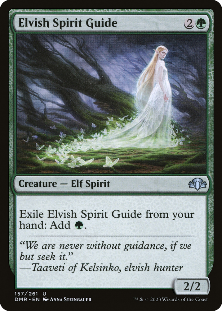 Elvish Spirit Guide [Dominaria Remastered] Magic: The Gathering
