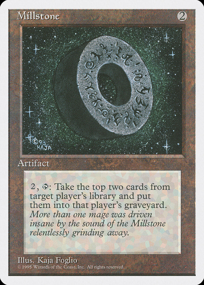 Millstone [Fourth Edition] Magic: The Gathering