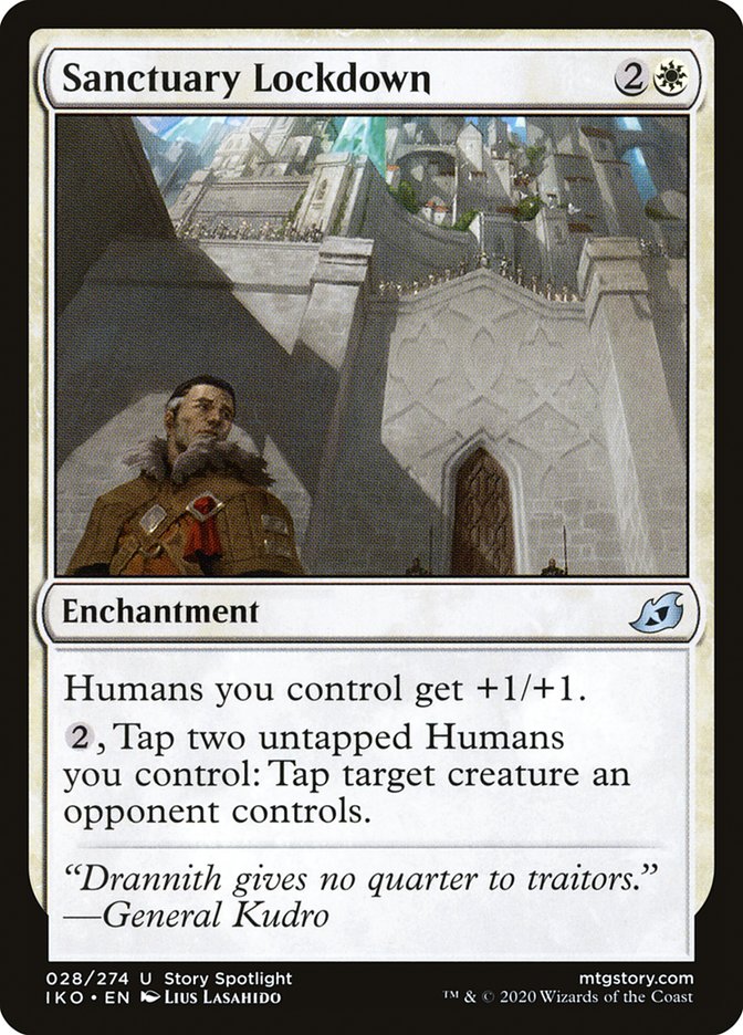 Sanctuary Lockdown [Ikoria: Lair of Behemoths] Magic: The Gathering