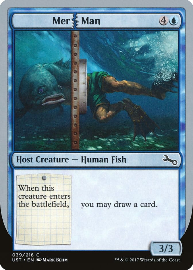 Mer Man [Unstable] Magic: The Gathering