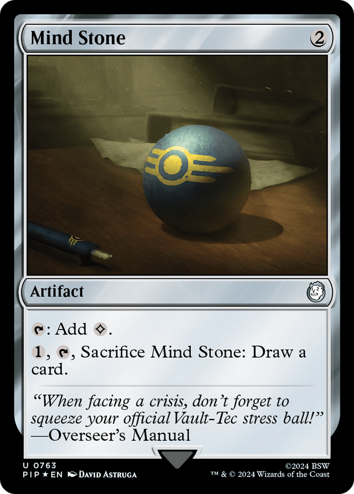 Mind Stone (Surge Foil) [Fallout] Magic: The Gathering