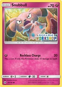 Snubbull (90/149) (Build-A-Bear Workshop Exclusive) [Sun & Moon: Base Set] Pokémon